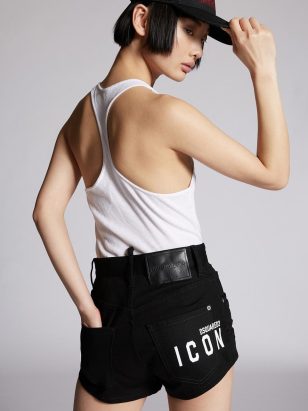 Dsquared2 Icon High-Waisted Hot Pants Products