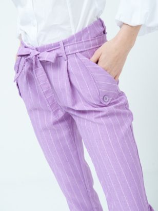 KIKISIX TURN-UP TROUSERS Products