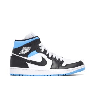 Air Jordan 1 Mid "UNIVERSITY BLUE" WOMENS