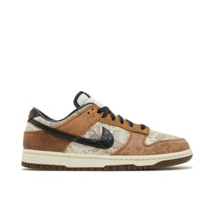 NIKE DUNK LOW PREMIUM BROWN SNAKESKIN